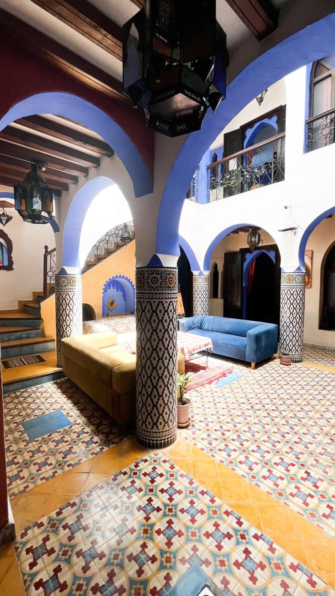 Riad Tassili Chaouen Шефшауэн Экстерьер фото