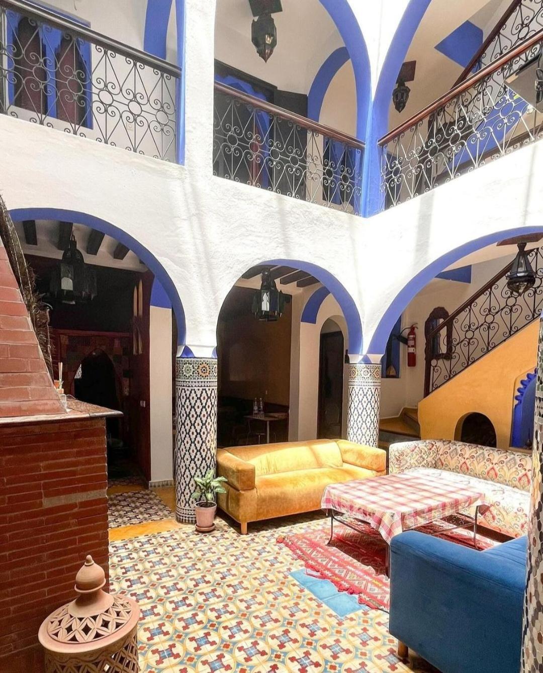 Riad Tassili Chaouen Шефшауэн Экстерьер фото